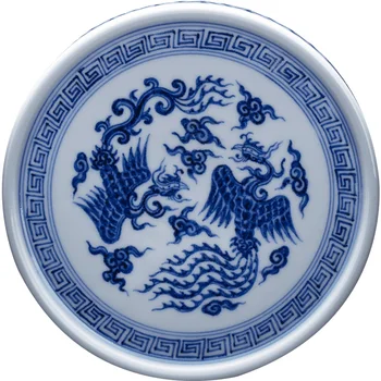 

antique hand-painted blue and white cloud dried fenggan tea, hand-made Jingdezhen tea sets and tea ceremony accessories