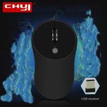 CHYI беспроводная эргономичная Usb компьютерная мышь 2,4 ГГц мини оптическая офисная ПК 3d мышь 4 кнопки 1600 dpi мыши для Xiaomi Apple ноутбука