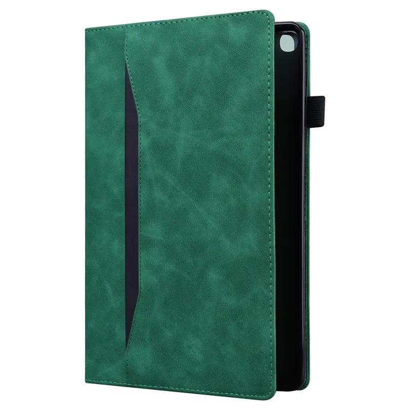 PU couro flip capa carteira para ipad