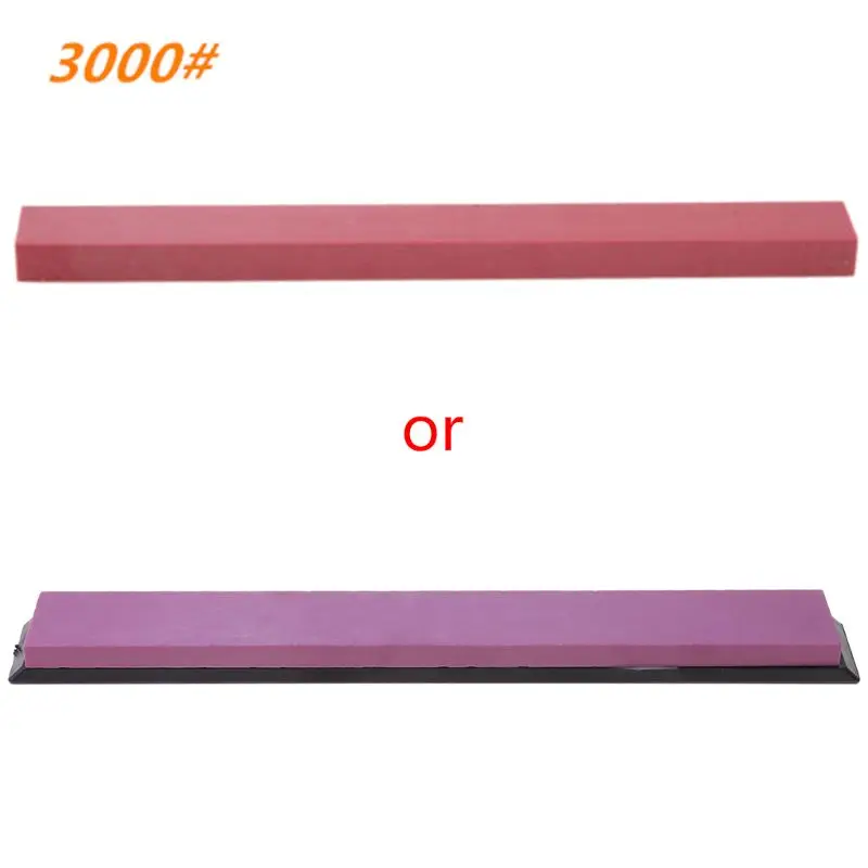 Grit #3000 Rectangle Ruby Knife Sharpening Grindstone Whetstone Polishing Stone A0NC 3
