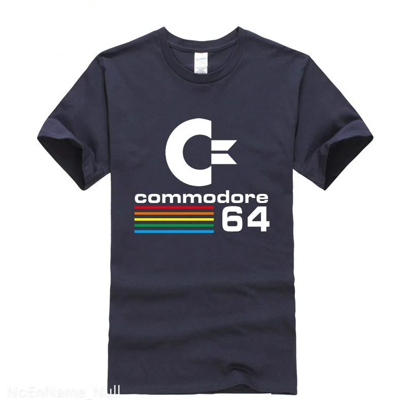Красивые Летние Commodore 75 футболки C75 SID Amiga Ретро 8-bit Cool дизайн винил футболка Для мужчин короткий рукав Костюмы Повседневное футболка