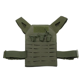 

Kids Army Green Outdoor Hunting Tactical Combat Vest Wargame Paintball Protective JPC Vest Lightweight Waistcoat Airsoft Vest