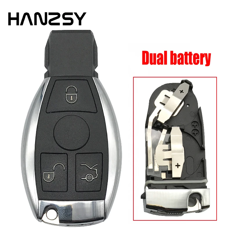 Smart Key Shell For Mercedes Benz W211 A C E G S R Sl Ml Gml Cl Gl Cls Cla Clk Slk Glk Car Remote Key Fob For 2 Battery Holder Car Key Aliexpress