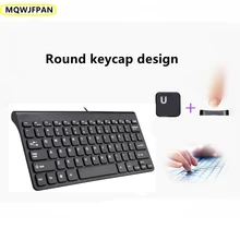 

New Original USB 2.0 Ultra Thin Mute Mini Wired Keyboard With 78 Keys For Desktop And Notebook Computers Easy To Carry