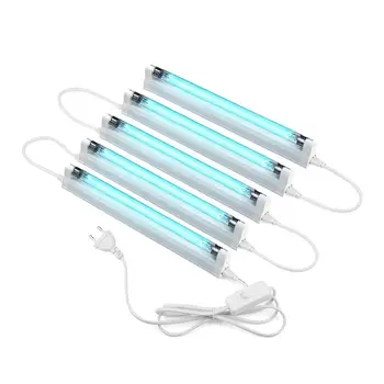 

Real disinfection UV Sterilizer UVC Lamp 220V/110V 6W 8W Quartz ozone bactericidal Lamp For Indoor Home Disinfection UV Lighting