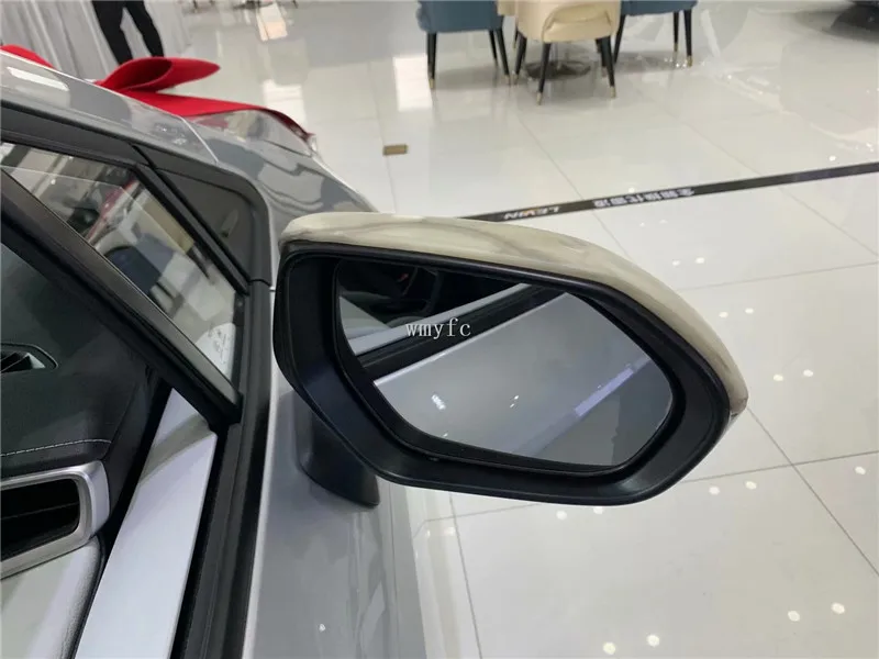 For Toyota Sedan Corolla E210 Prestige Altis Car Side Door Rear View Mirror Cap Cover Trim ABS Carbon Fiber