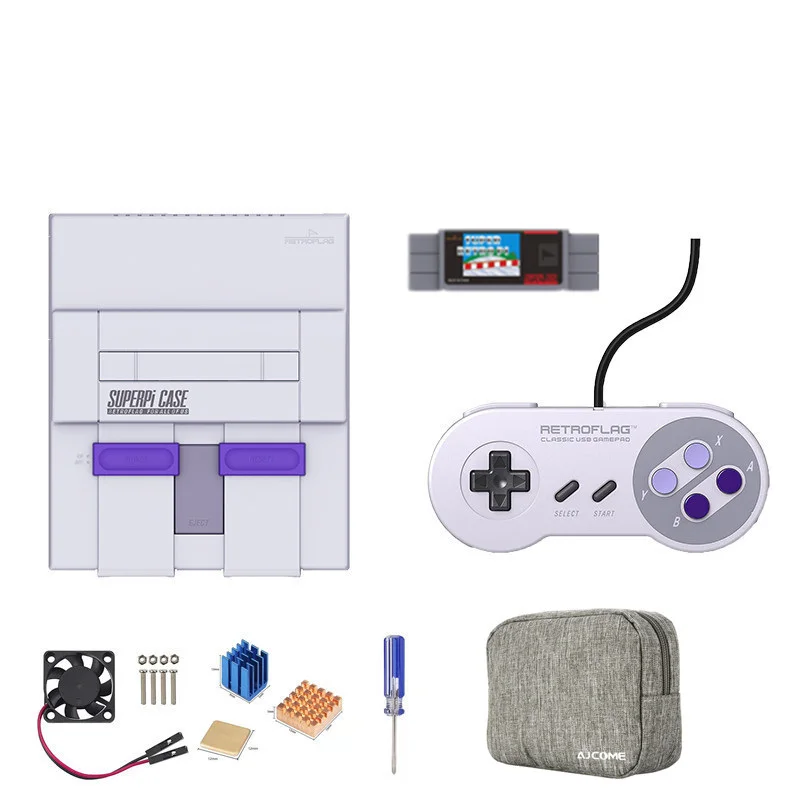 

Retroflag SUPERPi Case Deluxe Edition-U with Classic USB Controller for Raspberry Pi 3B Plus /3B+ / 3B / 2B