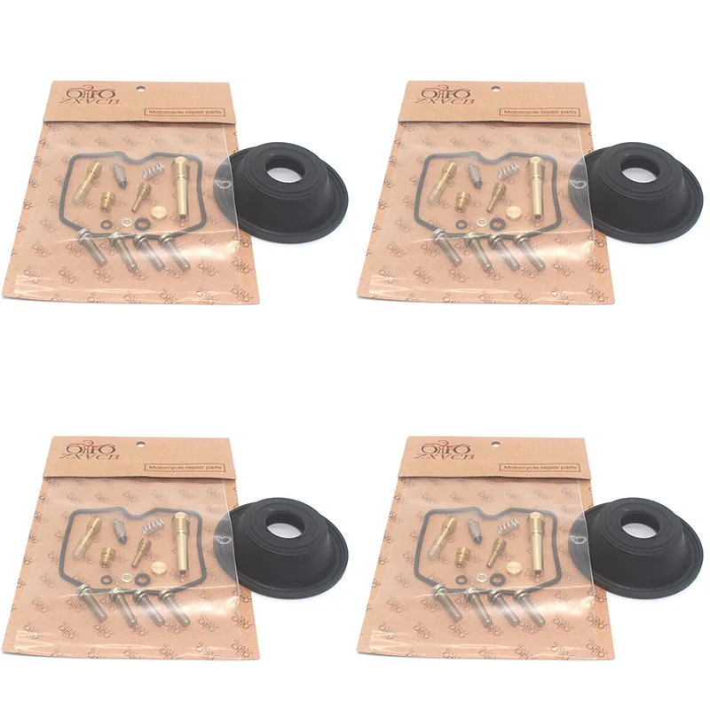 4 set for GPX750R 1987-1989 GPX 750R Motorcycle carburetor repair kit plunger diaphragm