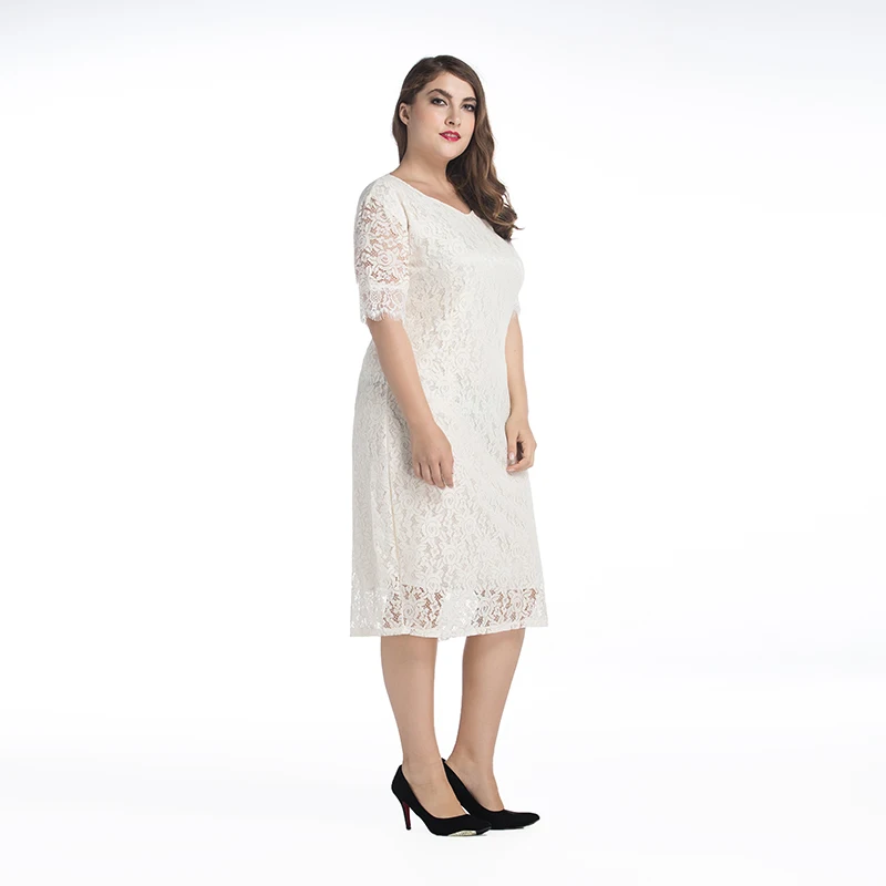 Boho, летнее женское платье, красное, черное, кружевное платье, Украина, половина рукава, размера плюс 10XL, элегантные Клубные вечерние платья, Vestido de festa
