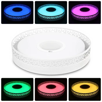 

iLifeSmart S26 4160LM LED Music Flush Mount Ceiling Light Bluetooth 4.0 Control Recessed Fixture Lamp