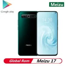 Global Rom Meizu 17 5G Cell Phone Snapdragon 865 + X55 Octa Core 6.6" 2340x1080P Screen 64.0MP Rear Camera 5G Phone Goolge Play