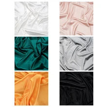 Fotografia fotografia Backdrops merceryzowana tkanina tło dla biżuterii kosmetycznej tanie tanio MagiDeal CN (pochodzenie) Other Jednolity kolor photography backdrop