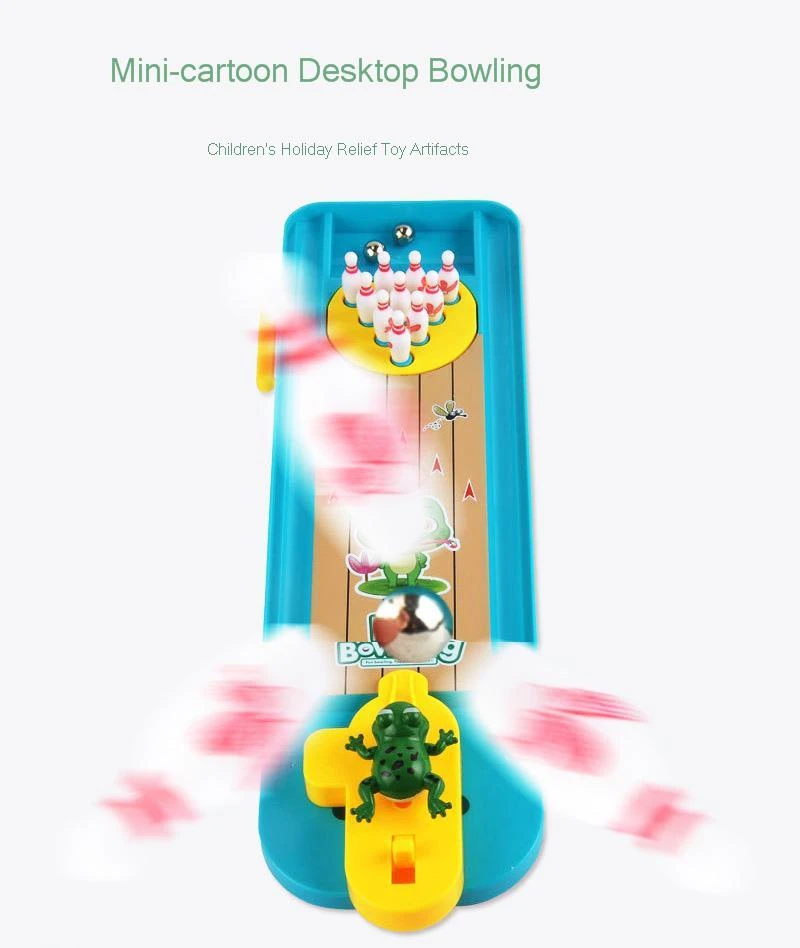 Детская настольная игра игрушки мини лягушка боунг платформа Интерактивный Стол