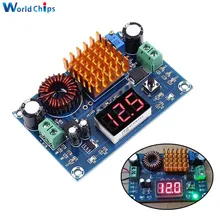 XH-M411 DC 3V-35V a DC 5V-45V impulsar el módulo convertidor regulador de voltaje ajustable paso voltímetro Módulo de visualización Digital