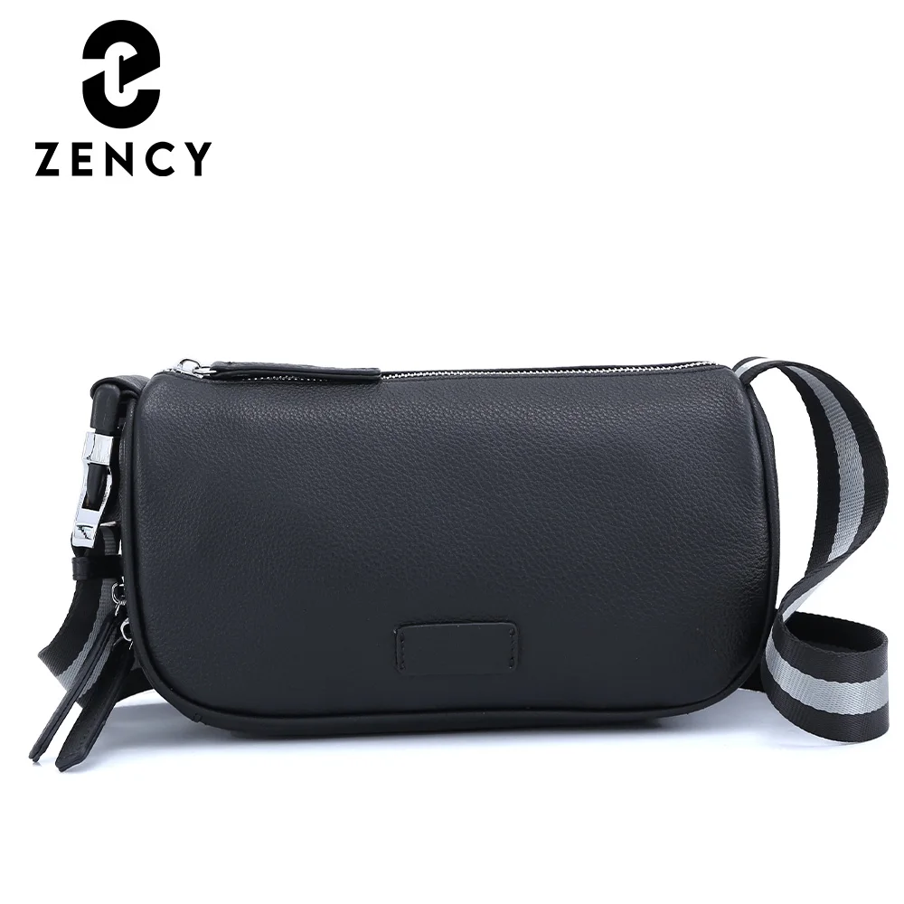 

Zency Soft Top-layer Leather Chest Bags Daily Casual Female Messenger Bag Multi-functional Large Capacity Women's Outdoor Bag