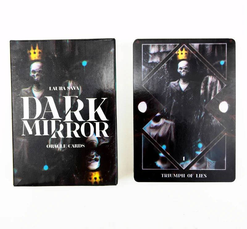 

Tarot 32pcs Dark Mirror Oracle kleine Karten Englisch Cards Divination Guide