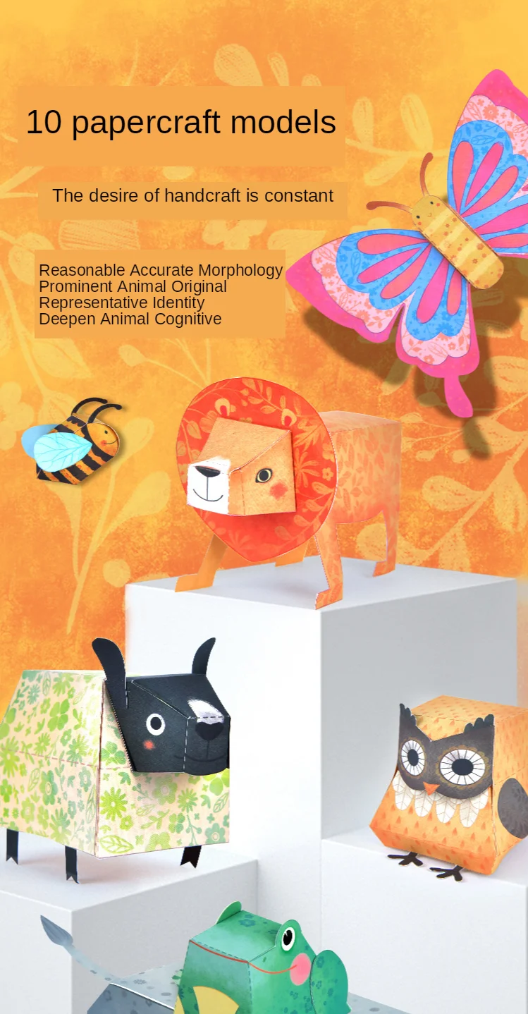 origami brinquedos crianças artesanato brinquedo papel-corte brinquedos para crianças 5y +