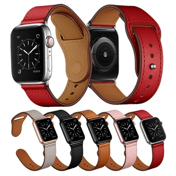

Retro Genuine Leather Band For iWatch Series 4 3 2 1 Replacement sports bracelet Smart Bracelet Replace Wrist Band
