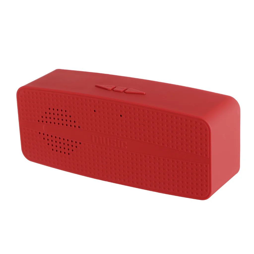 2019 Новый Портативный беспроводной Bluetooth Hi Fi стерео звук SD карта динамик для