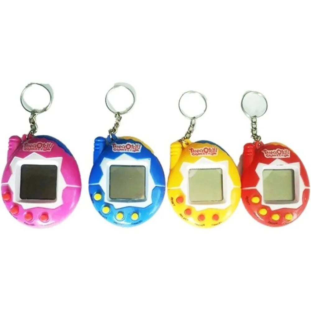 Электронные питомцы 1 шт. прозрачные ностальгические игрушки Tamagotchi 90S