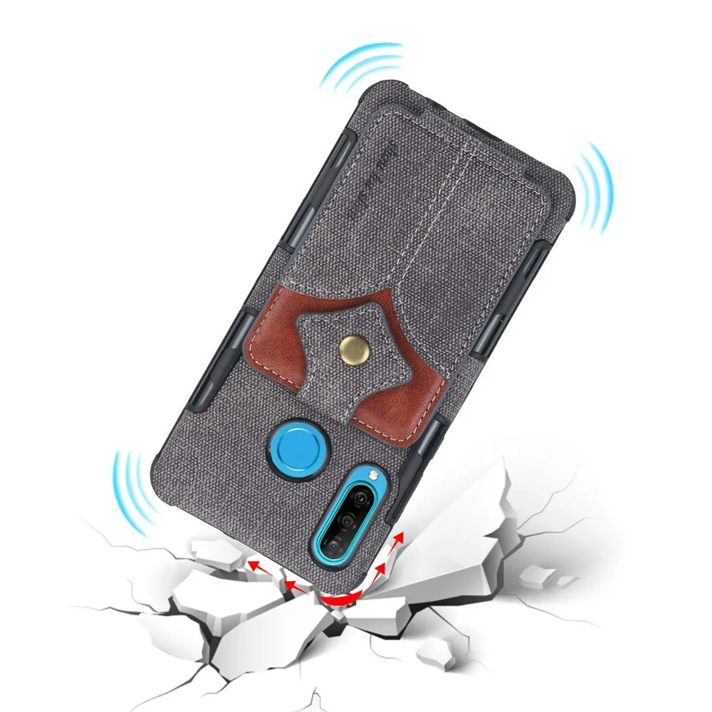Чехол для huawei P30, чехол для huawei P30LITE P30 PRO, классический флип-кошелек, чехол s держатель для карт, чехол для телефона, чехол