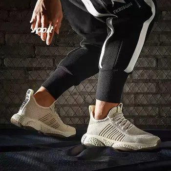 

men's casual summer shoes Hollow Breathable running shoes Classic black platform sneakers man basketball sneakers