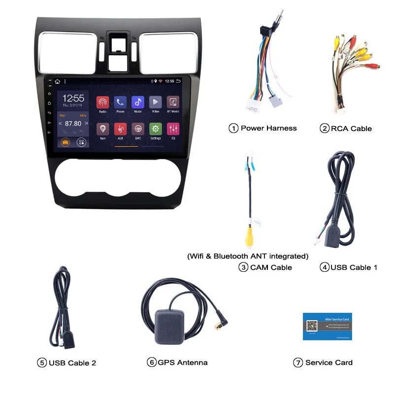 Flash Deal HOT SALE 9 inch Android 8.1 car gps navigation FOR Subaru Forester 2016-2018 multimedia radio system 5