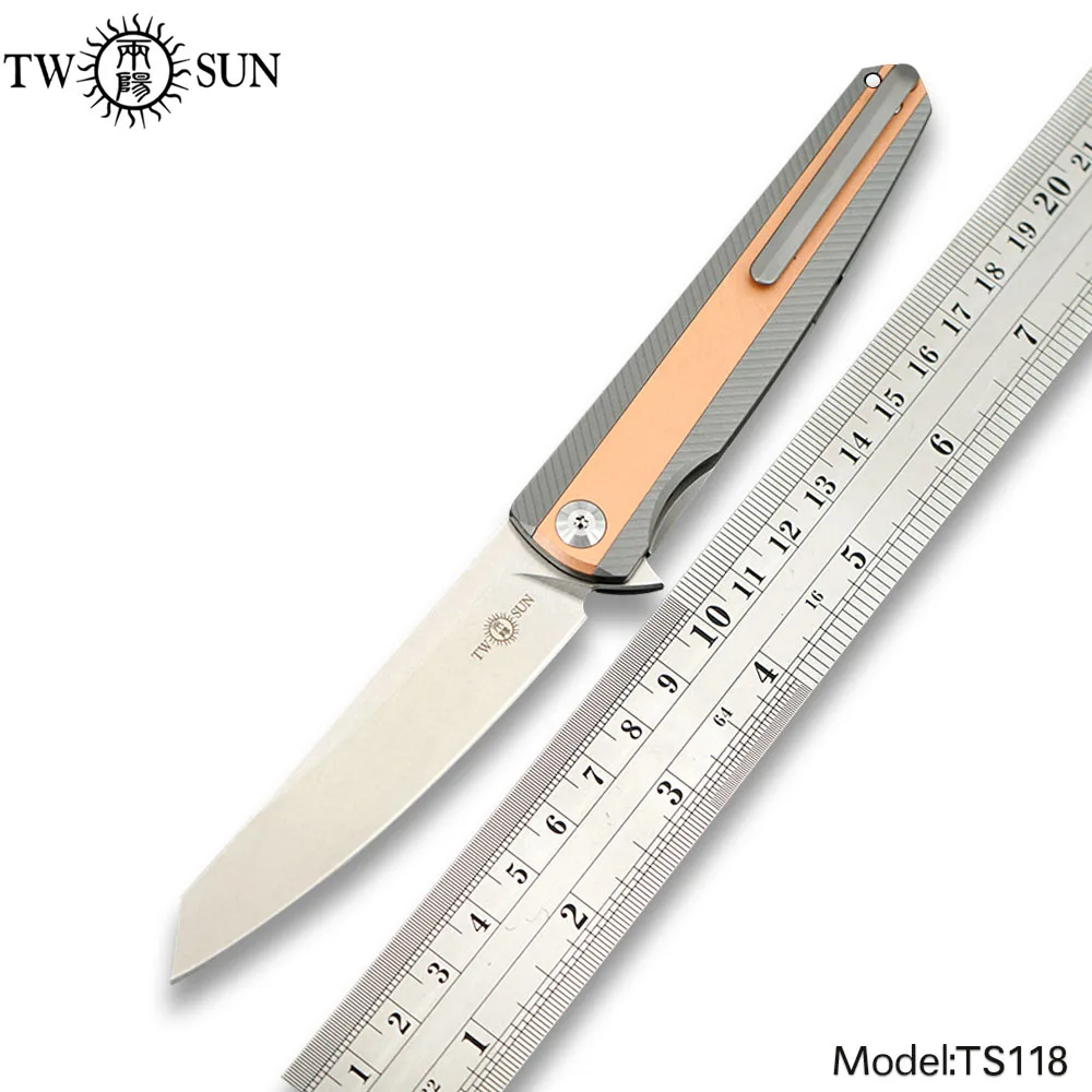 Ножи TWOSUN M390 складной карманный нож тактический охотничий для кемпинга уличный