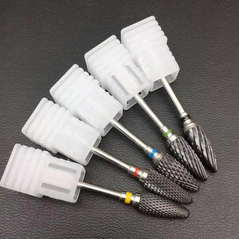 RIKONKA 1 шт. керамические сверла для ногтей роторные электрические сверлильные головки резаки для прибор для маникюра, педикюра аксессуары для ногтей инструмент