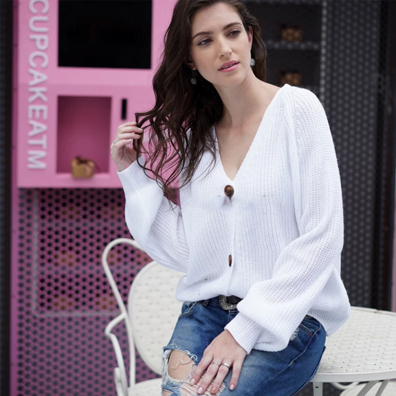 ^*Best Offers Liva girl Sweater Cardigan Women Knitwear V Neck Women's Clothing Winter 2019 Cardigan Korean Style Cardigans ^*Best Offers Liva girl Sweater Cardigan Women Knitwear V Neck Women's Clothing Winter 2019 Cardigan Korean Style Cardigans