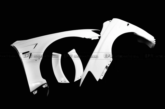 Для EVO 10 Varis Wide Ver. Более широкое стекло волокно переднее крыло+ 35 мм(4 шт) отделка для EVO10