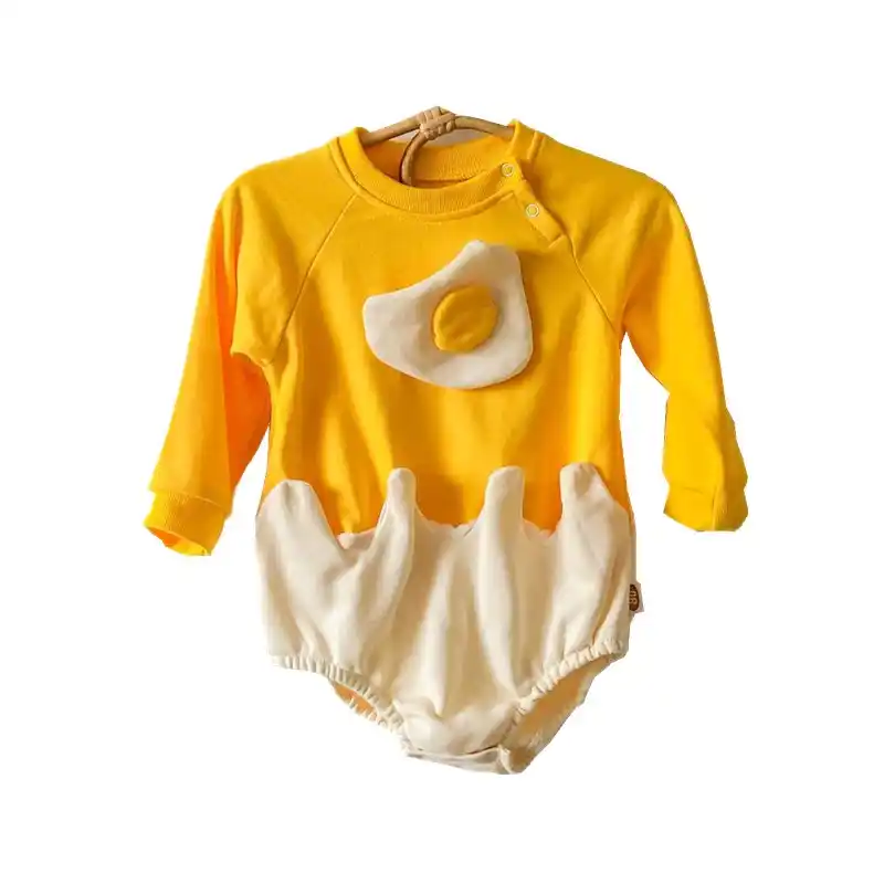 egg baby romper