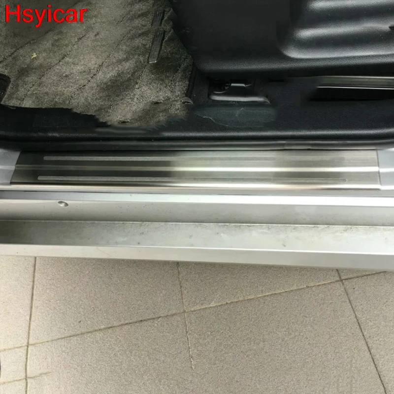 Hsyicar для Toyota Prius 2016 2017 2018 пороги порога дверного ножная педаль потертая пластина