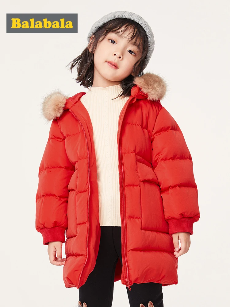 Детский пуховик для девочек на осень и зиму 2019 новая детская Корейская версия