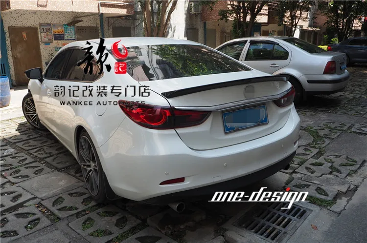 Fit for mazda ATENZA CHAOS carbon fiber wing tail spoiler