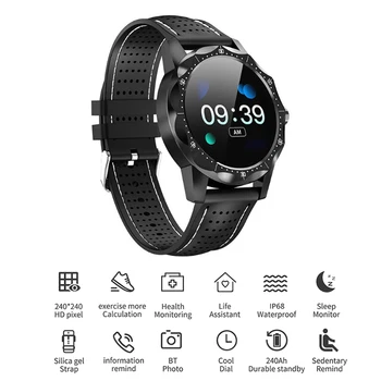 

Sport Smart Watch IP68 Waterproof Call Message Reminder Heart Rate Sleep Monitor Wristwatch Boys Girls Sports Bracelet