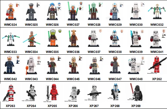 WM6085 Mandalorian Baby Yoda knights of ren Tshubaka Ray Building Blocks Gift Boys Baby Mandalorians Toy for Children Brick Kids