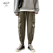 *#Best Price RLJT.JIN 2019 Hot Cost-effective mens casual pants Pencil pants with multiple pockets High street fashion men trousers *#Best Price RLJT.JIN 2019 Hot Cost-effective mens casual pants Pencil pants with multiple pockets High street fashion men trousers