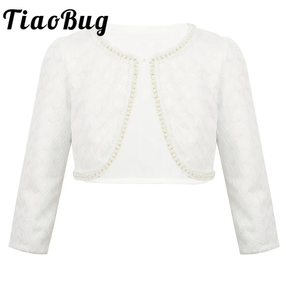 white wedding cardigan