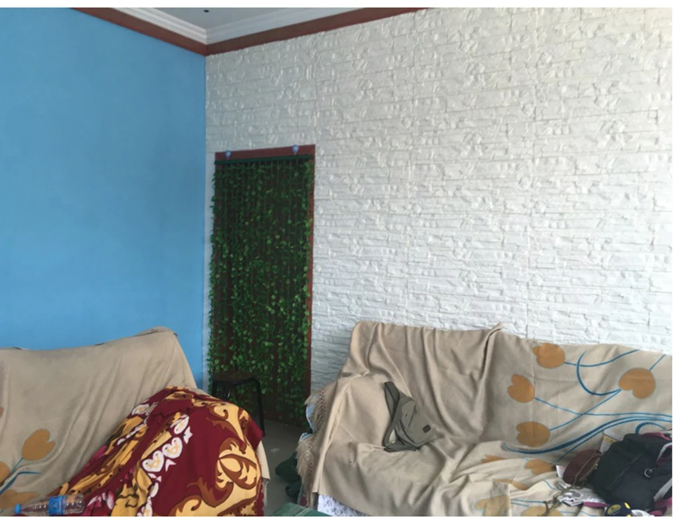 Painéis de parede 3D Brick Stone para