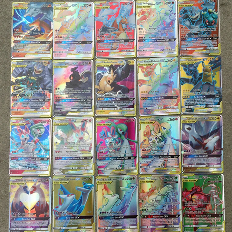 NEW 120pcs 40 TAG TEAM+80GX Ultra Beast Shining Cards Game Battle Carte Trading Cards Game for Children Toy Gifts NEW 120pcs 40 TAG TEAM+80GX Ultra Beast Shining Cards Game Battle Carte Trading Cards Game for Children Toy Gifts