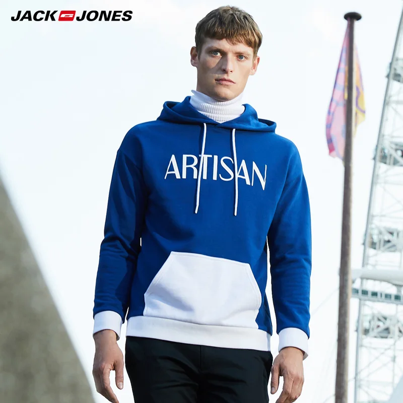 Осенняя мужская толстовка с капюшоном Jack Jones 218333576 | Мужская одежда