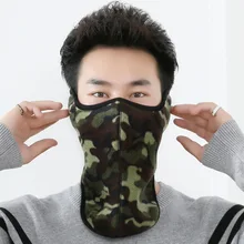 Зимние Наушники унисекс, теплые антифриз маски для лица, три в одном, ветрозащитные одноцветные маски, наушники высокого качества