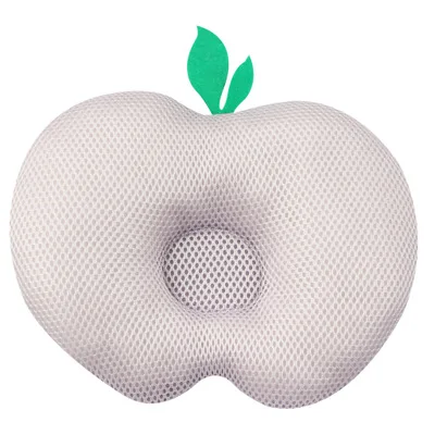 White Apple Детская подушка в форме детские фрукты и подушка растительность новорожденная подушка памяти детская корректирующая Подушка Детские принадлежности - Цвет: White Apple