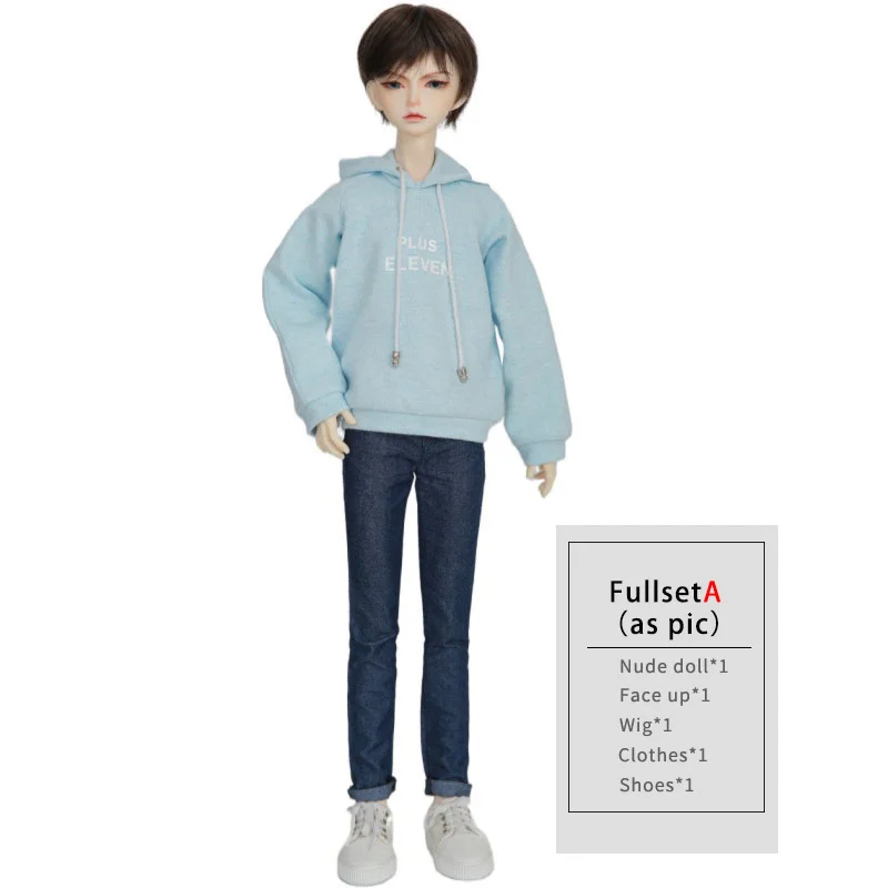 Full set as pic A Littlemonica King 1/3 BJD куклы Sunshine Neighborhood Boys с высокой подвижностью шарнирная кукла LM - Цвет: Full set as pic A