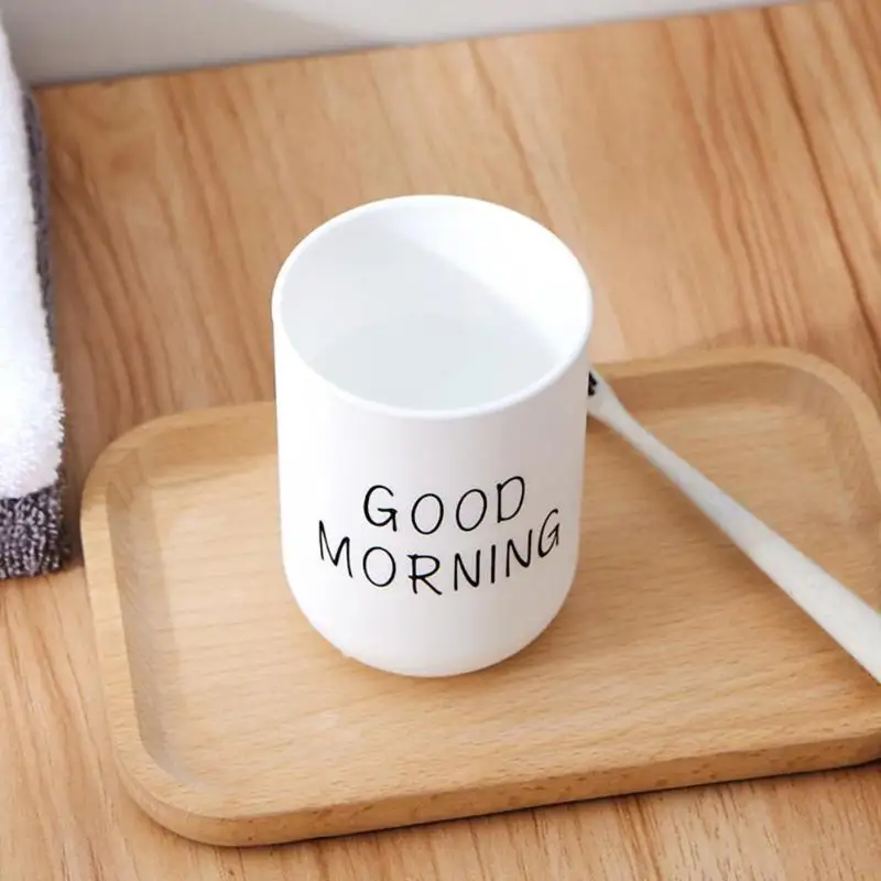 Портативный держатель для зубных щеток с надписью «Good Morning Cup PP» в Северной Европе