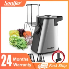 Кухонный комбайн для салатов с функцией мороженого для замороженных фруктов, овощей, измельчения нарезки и картофеля Кухонный комбайн для салатов с функцией мороженого для замороженных фруктов, овощей, измельчения нарезки и картофеля