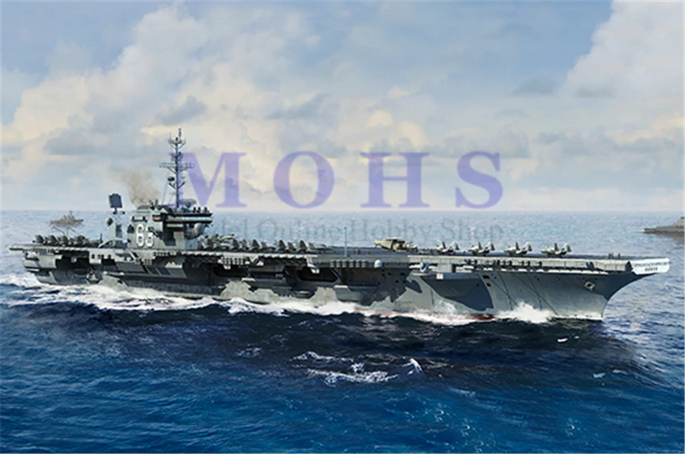 Модель trumpeter 1/700 06714 USS Kitty Hawk комплекты моделей для сборки корабля|Наборы моделей| |