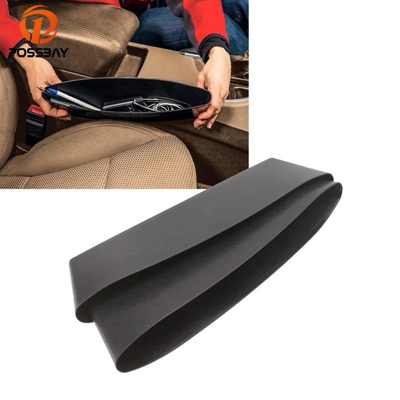 Posbay черный чехол для автомобильного сиденья с зазором карман Caddy Catcher ящик