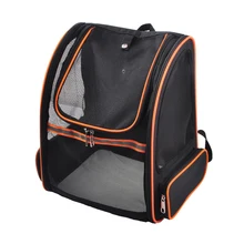 Переноска для домашних животных, рюкзак для маленьких собак, кошек, дышащая сетчатая сумка для щенков FP8